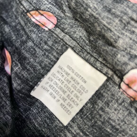 MOLOKAI SURF CO. Button Down Hawaiian Shirt Glazed Donut Short Sleeve Men's XXL - Picture 8 of 8